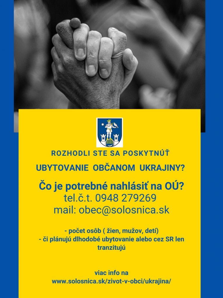 info - poskytnutiew ubytovania 